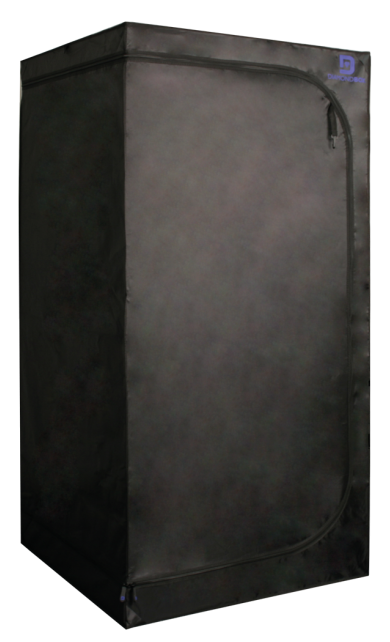 DiamondBox Zimmer-Gewächshaus Silver Line SL100 100x100x200cm Details 2